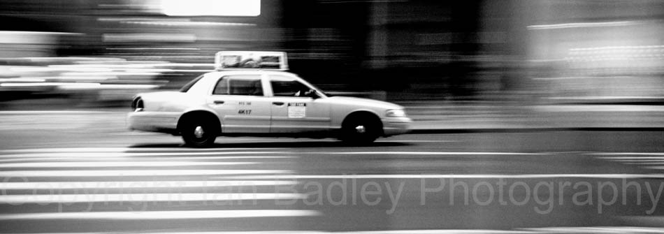 Taxi in New York, USA