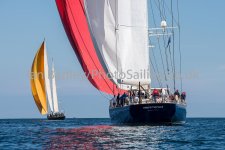 Red and orange sails