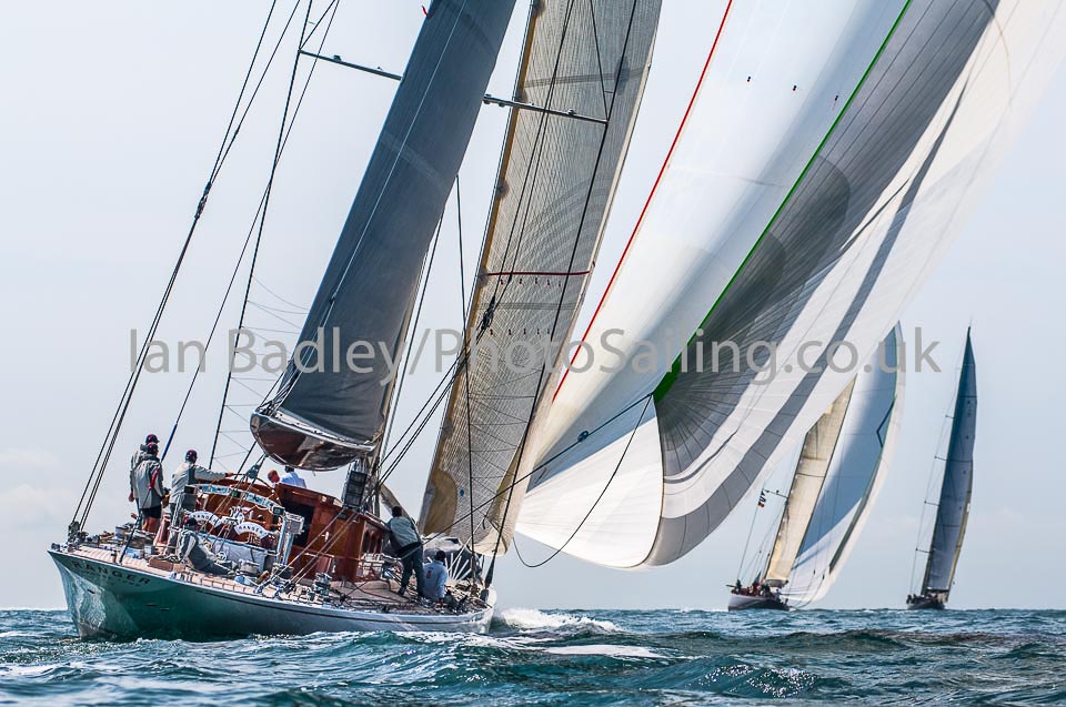 Three J-Class in the Solent