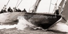 J Class Shamrock bow