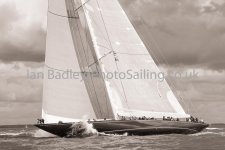 J Class Velsheda into the wind