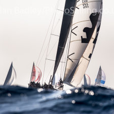Wally class racing at the Voiles de Saint Tropez