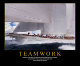TEAMWORK is the ability to understand and recognize the diverse strengths and capabilities within a group and then apply them to one common final solution.