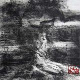 Crossing the water 1 Illustration for Sylvia Plath poem Etching 20 x 20cm