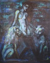 Naked with the lions