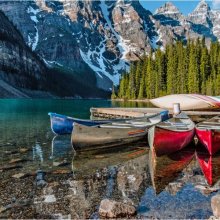 Anne Dziedzicki Moraine Lake L