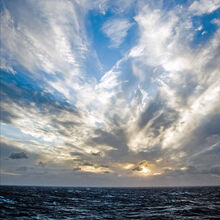 Anne Dziedzicki Skies at Sea T