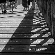 Carol Walker Shadows on the Pier LS