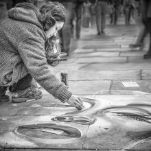 Pavement Artist print