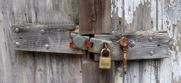 Sue Harlow Not worth the Padlock M6 O  IWPS