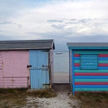 Sue Harlow beach hut 3 St.H