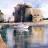 Winter morning, Honfleur