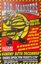 Bad Manners Poster
