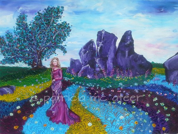 Cailleach, Clontigora Court Cairn and Fairy Tree
