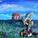 Ballykeel Dolmen and crystal tree