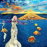 The Cailleach as Crone, Slieve Gullion Sunset Solstice