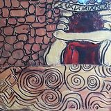 Red gold matchstick Newgrange