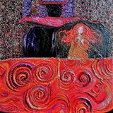 The Red Cailleach Newgrange Entrance Stone