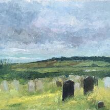 Blythburgh Church Yard towards the Marshes - NFS
