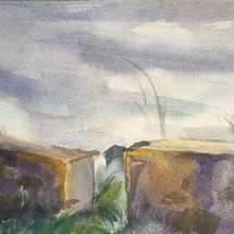 Tank Traps on Walberswick beach