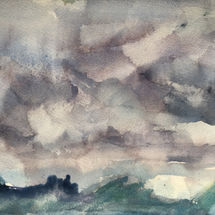 Stormy skies over Walberswick - £70