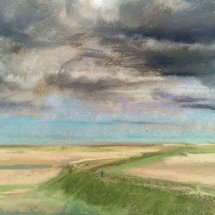 Over the marshes Cley - £75