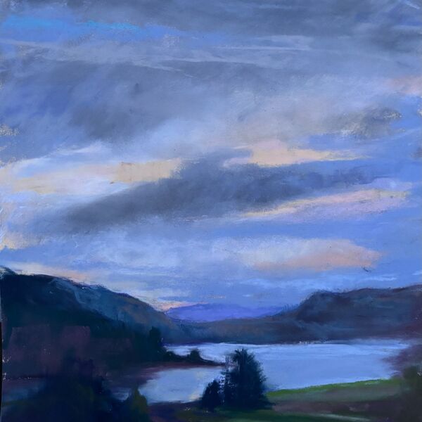 Evening over Loch Feochan.  September 2025