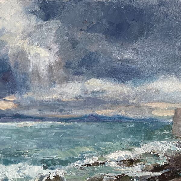 From Cellardyke Harbour Wall, Fife