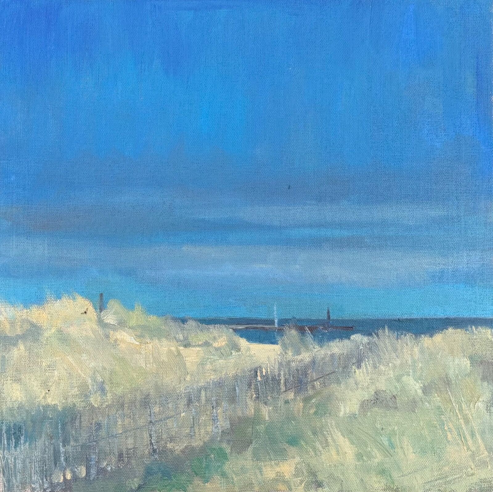 Hot July Afternoon, Walberswick Beach. July 2025