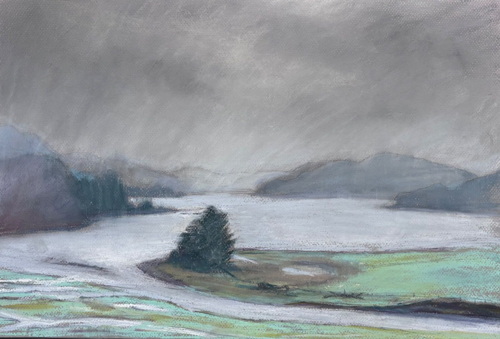 Drizzly afternoon, Kilninver.  September 2025