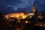 Cesky Krumlov at night