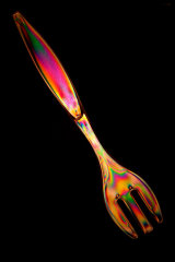 Salad fork (polarised, not Photoshopped!) (14.4)