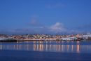 Winter evening in Lerwick