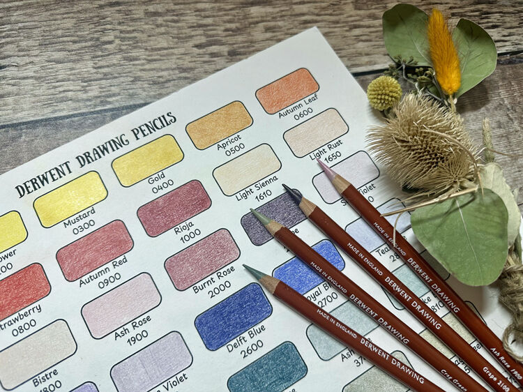 Derwent Colour Chart 3