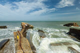 Big waves rolling in-40ft