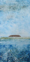 Steep Holm Monoprint