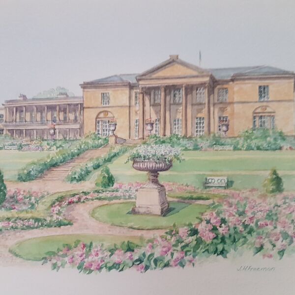 Tatton Park in watercolour