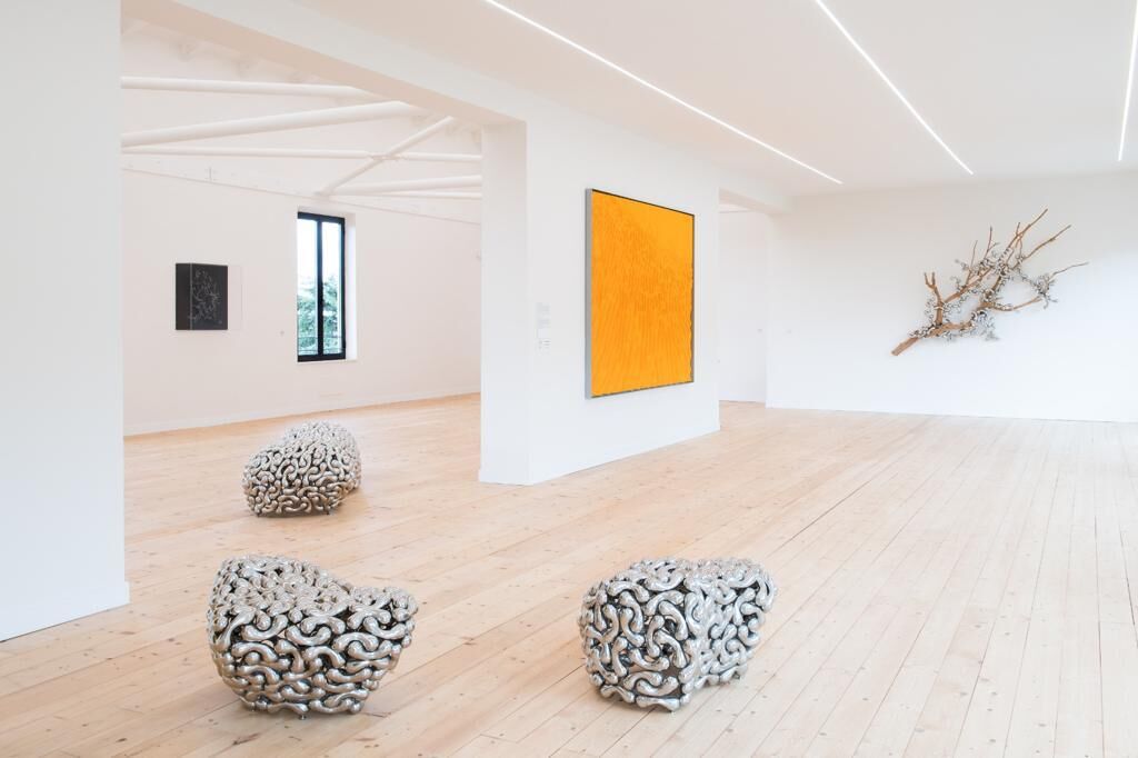 Le Radici dell’Arte, Loris Cecchini, site-specific wall installation and solo show