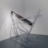 Rainbow Trusses ( remembering constructions, vanisching houses), 2009