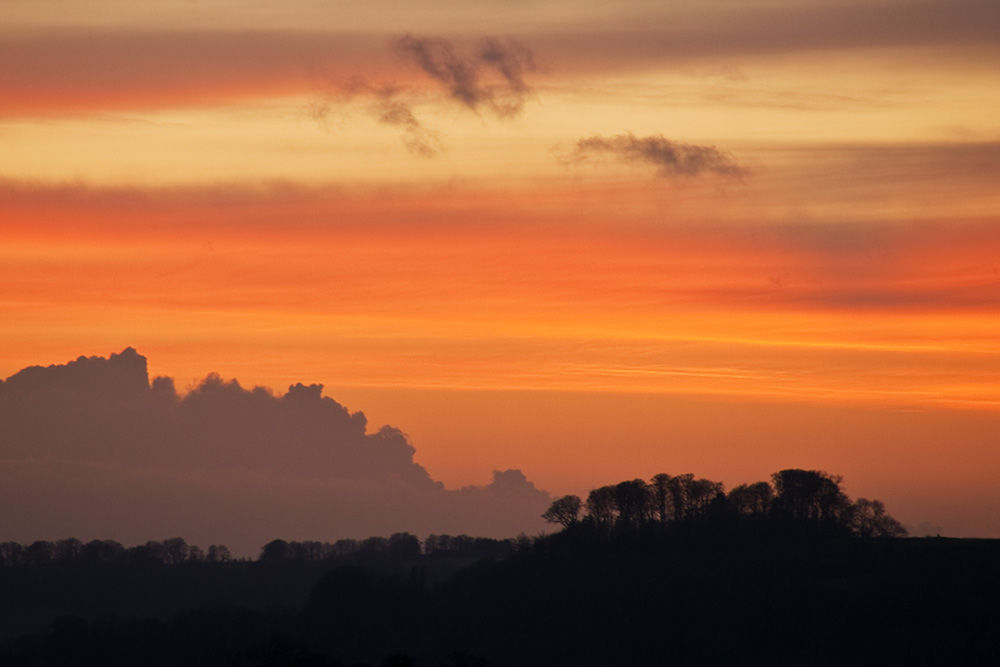 Dumpdon Hill Sunset