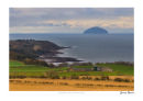 Culzean castle & Ailsa Craig