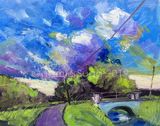 7. The wind cuts you in half down by Cow Bridge, but it doesn't put off the crows