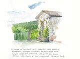 A corner of the house in Italy