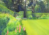 Anglesey Abbey Herbaceous border, 297mm x 210mm