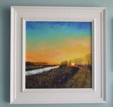 Fenland commission, acrylics on canvas, 16x16 inches
