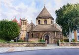 Round Church, Cambridge, A2 size