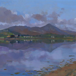 Croagh Patrick reflected on Clew Bay SOLD