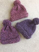 Bobble Hats from wool cache