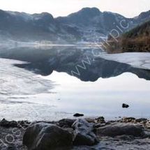 Frozen Reflections, Llyn Crafnant, N. Wales