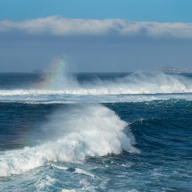 Rainbow spray